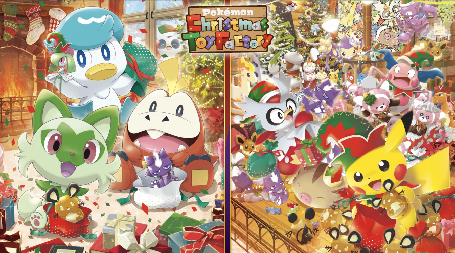 Winter and Christmas merch coming to Pokémon Centers in Japan