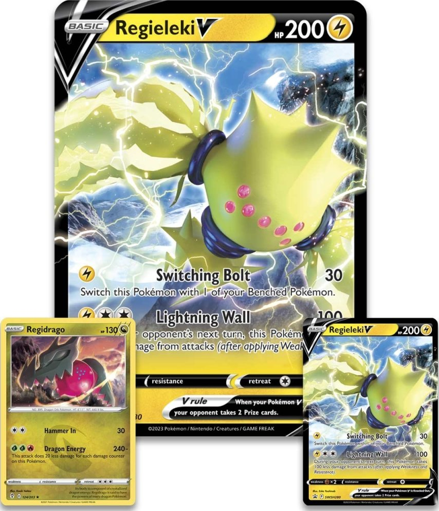 Cartas Pokémon TCG: Crown Zenith Collection - Regidrago V