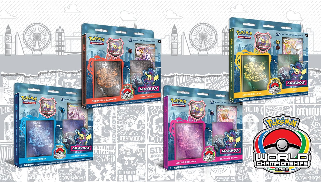 Pokemon TCG: 2022 London World Championships Deck (Sebastian Lashmet, – TBC  Games