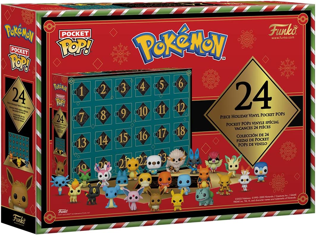 Funko Pop! Holiday Calendar Pokémon 24 Pocket Pop! Vinyl Figures