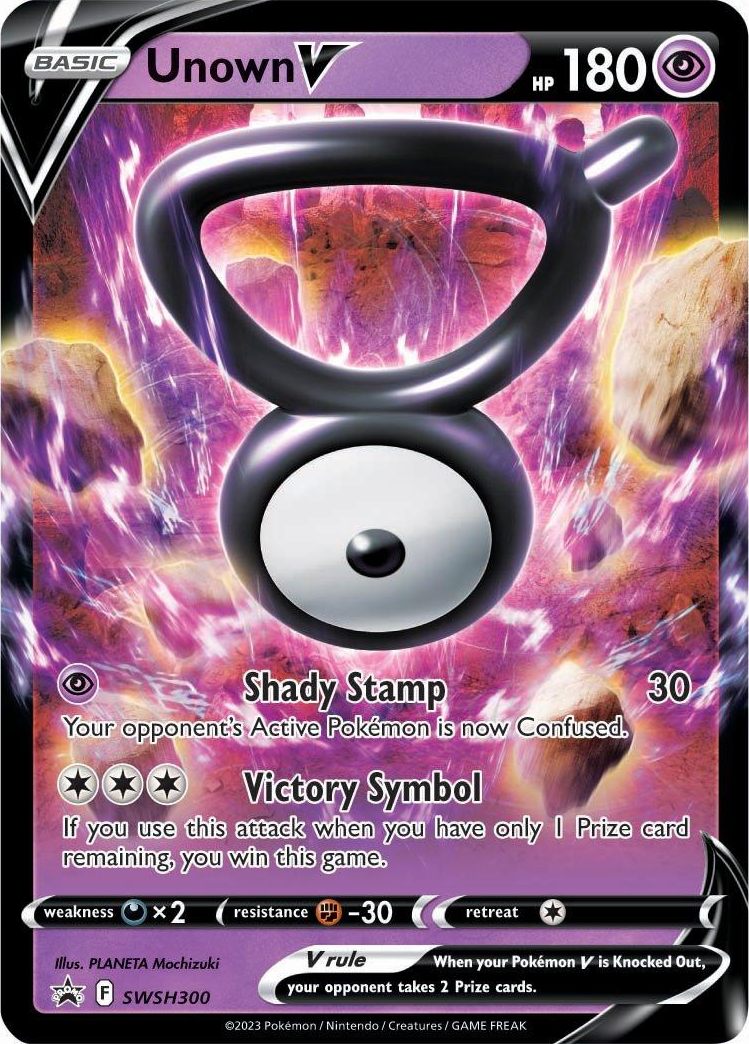 Pokemon Trading Card Game S12 102/098 SR Unown V (Rank A)