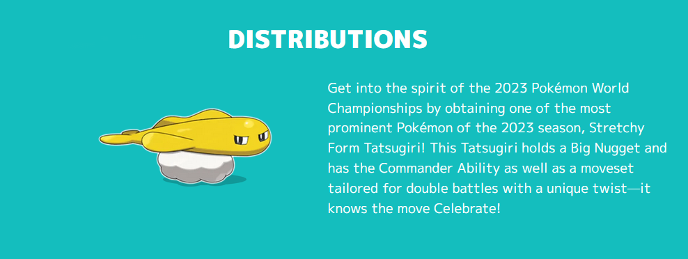 2023 Pokémon World Championships Celebration in Pokémon GO! 