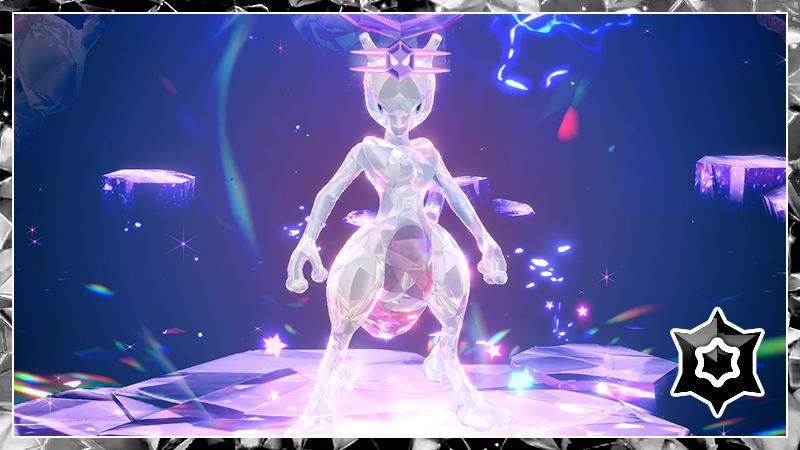 MEWTWO + SHINY✨ MEW 6IV Unrivaled Pokemon SCARLET and VIOLET Raid MIGHTIEST  MARK