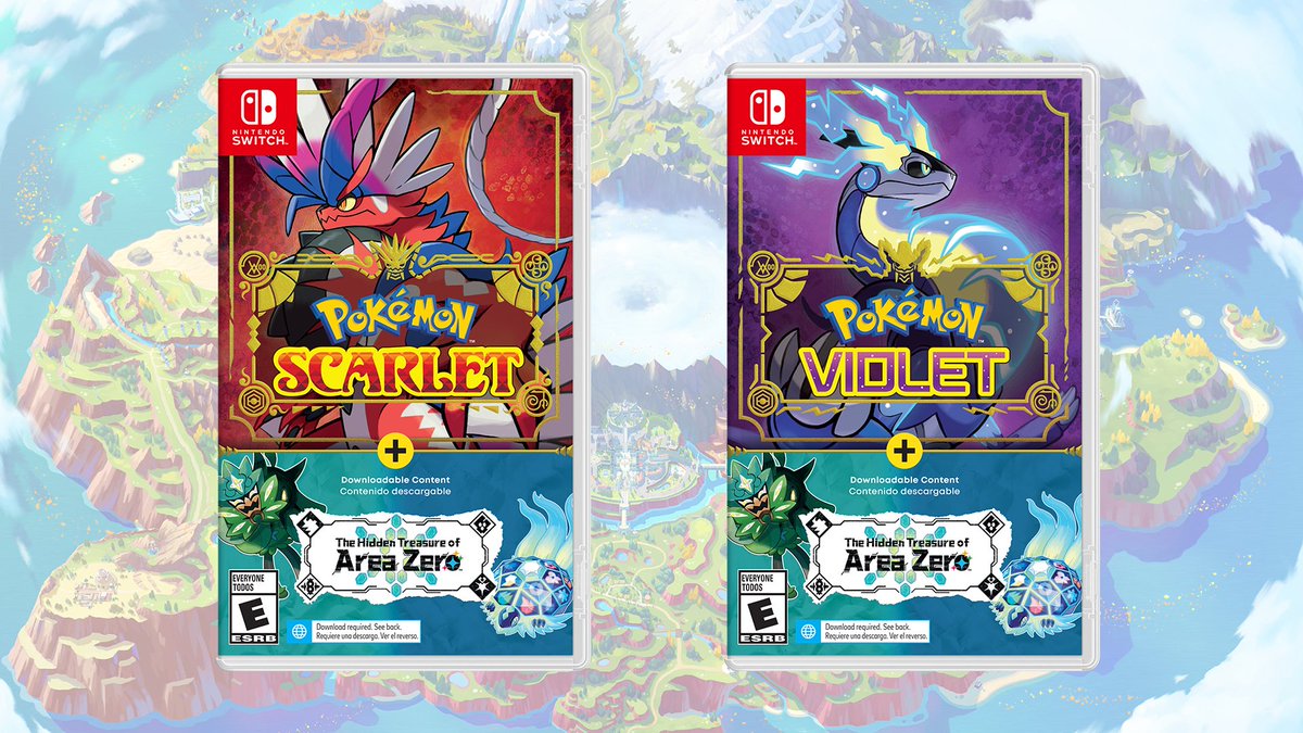 Pokemon Scarlet & Violet Teal Mask DLC Release Date & Time