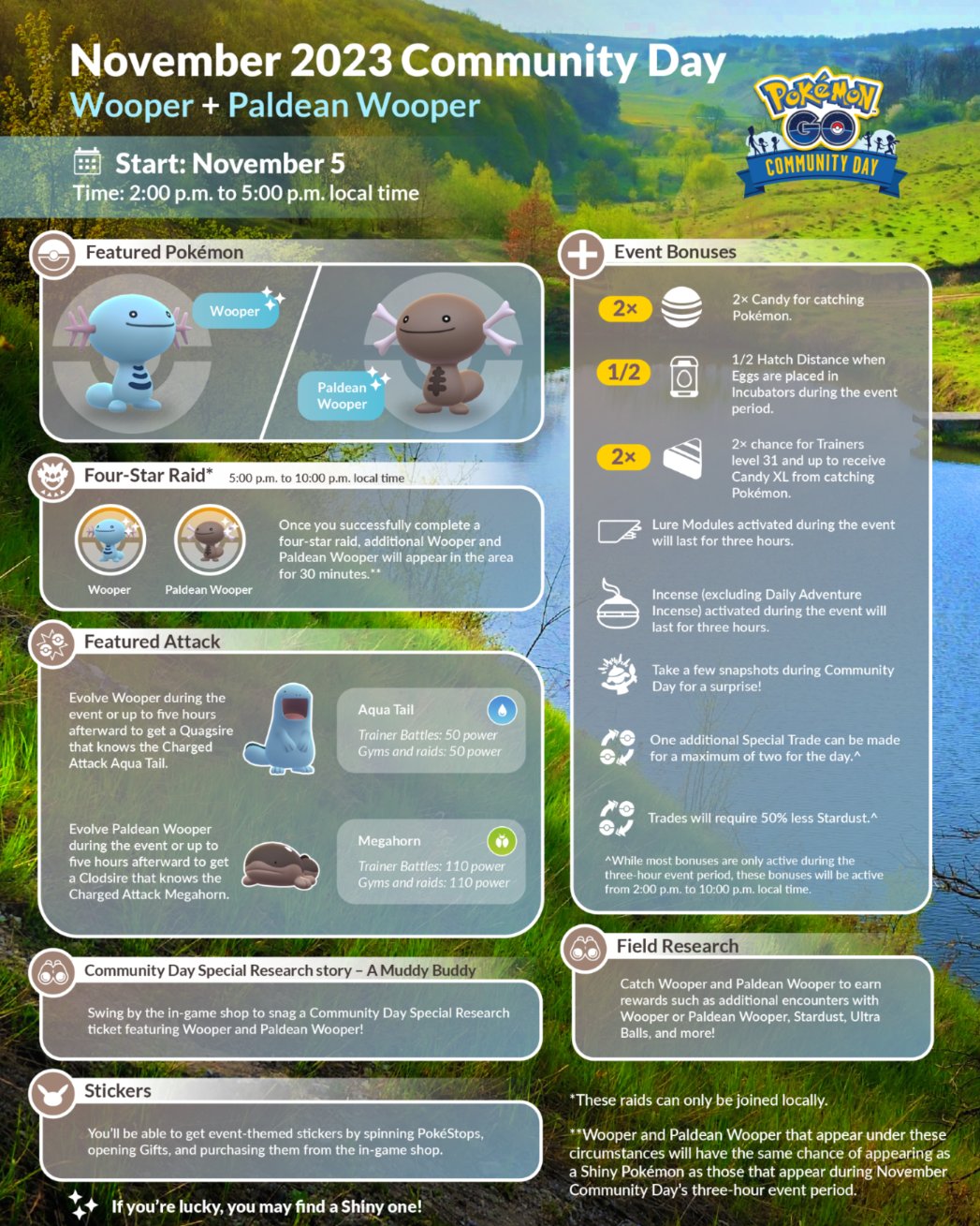 November 2023 Pokemon GO Raid Dates & Schedule