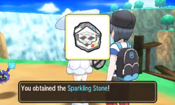 sparkling stone