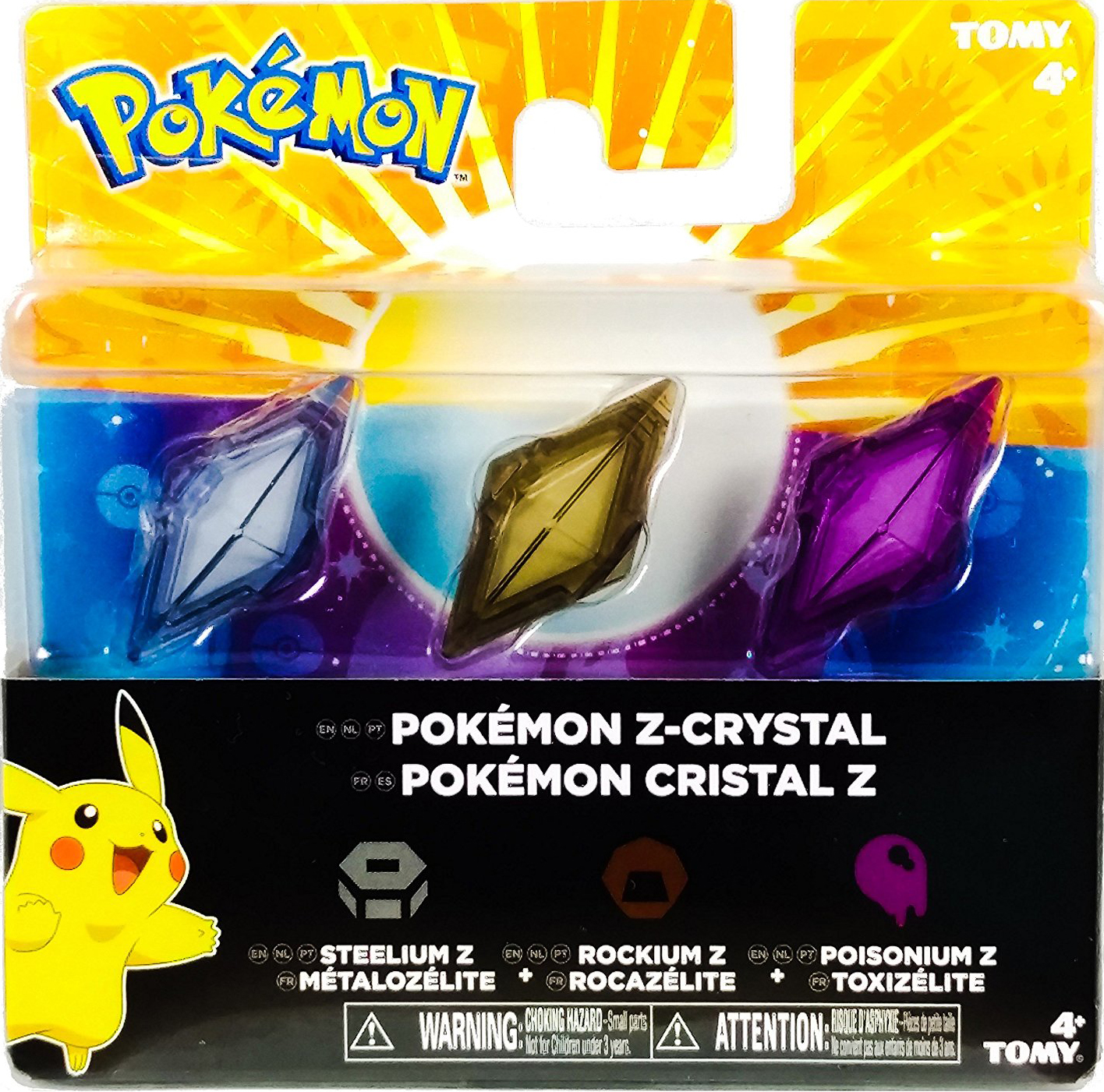 Pokémon Z-Power Ring crystals elements new pikachu alternative interactive  bracelet nintendo ds 3ds 2ds
