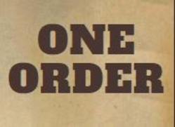 ONE ORDER